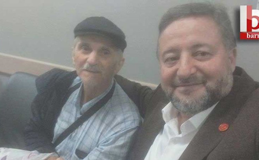 Muhtar Akın’dan hastalara ziyaret