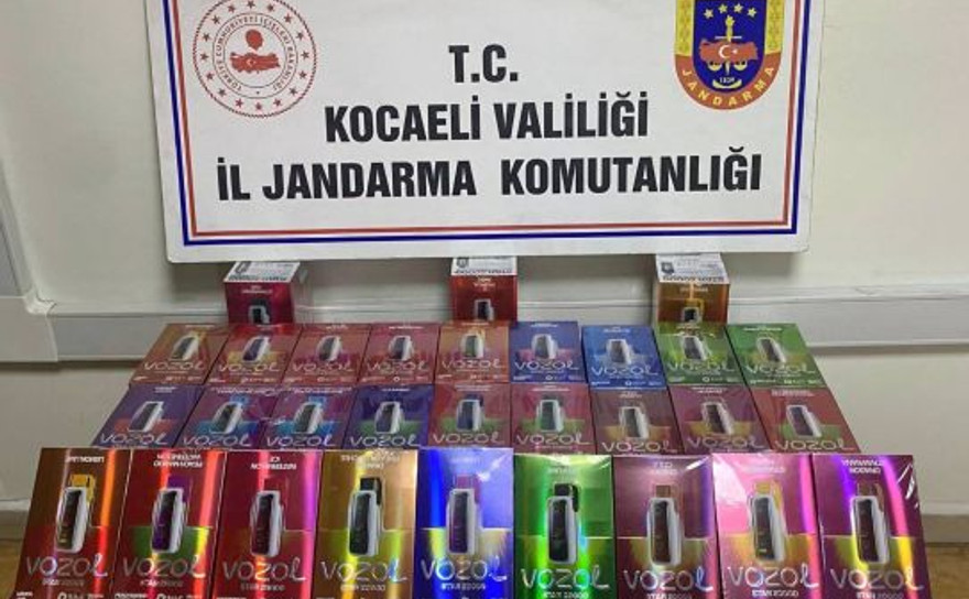 Kocaeli'de 4 milyonluk parfüm ve elektronik sigara ele geçirildi