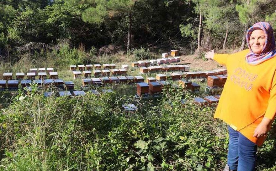 Kocaeli’de kadın çiftçiler unutulmadı