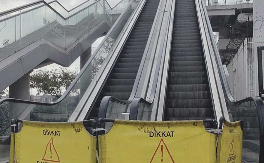 İzmit’teki yürüyen merdiven kapalı olacak!