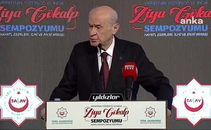 Bahçeli'den alıntı: Kürtleri sevmeyen Türk, Türk değildir