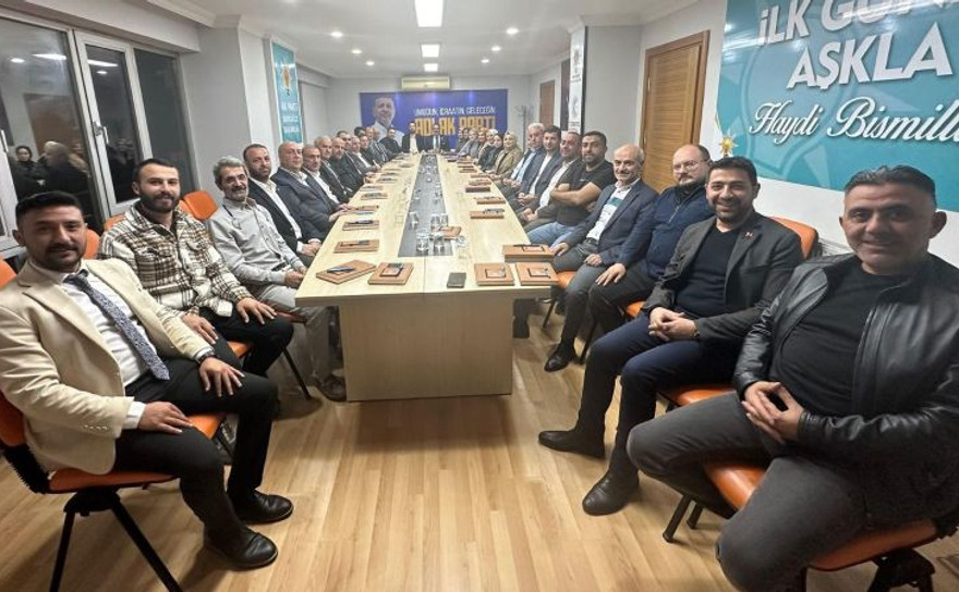 AKP’li Şakar yürütme kurulunu açıkladı