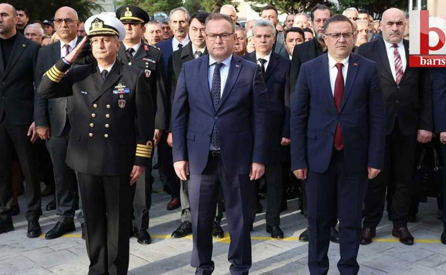 Büyük Önder Atatürk, Derince'de minnet ve saygıyla anıldı