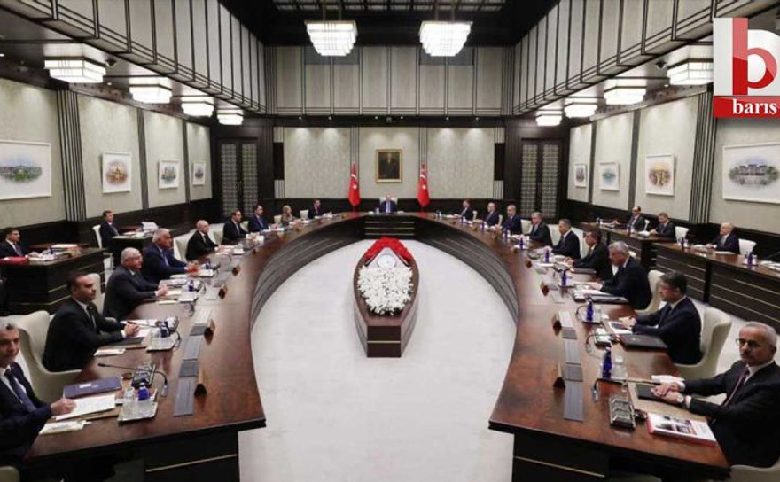 Kabine 9 yıl sonra Çankaya Köşkü'nde toplanacak
