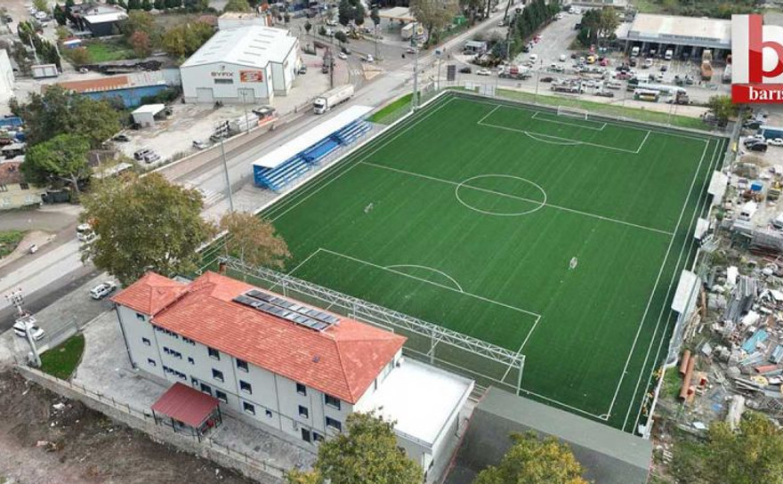 Başiskele Yakup Altun Stadı FIFA standartlarına uygun hale getirildi