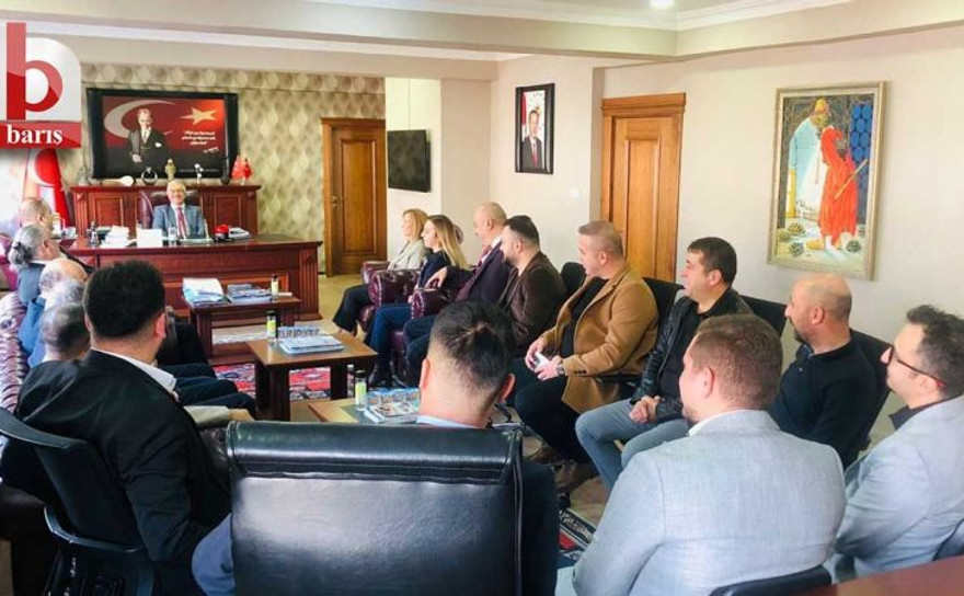 İYİ Partililer’den Kaymakam Özyiğit’e ziyaret
