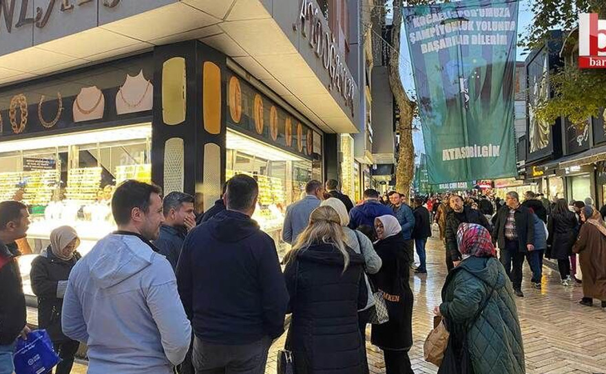 İzmit'te altın kuyruğu var!