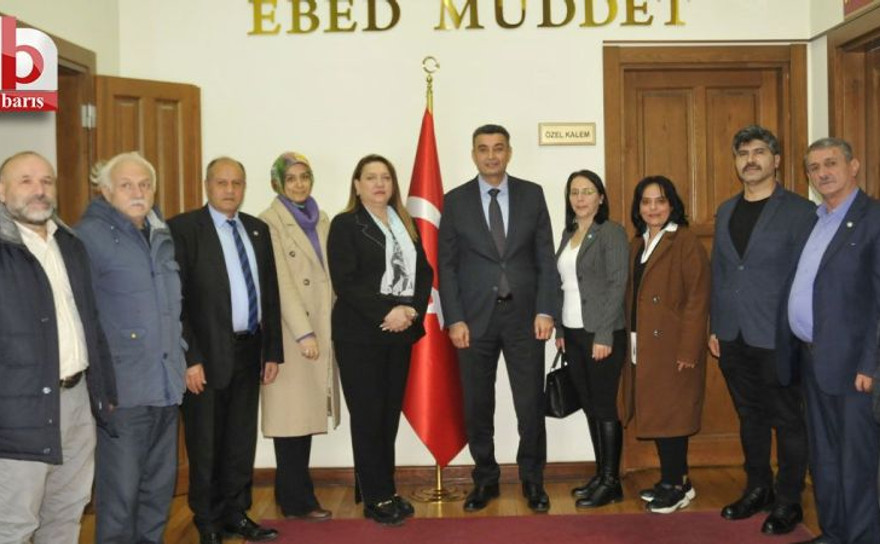 İYİ Partililerden Kaymakam Kara’ya ziyaret