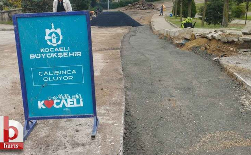 Çayırova’da yollar artık daha konforlu