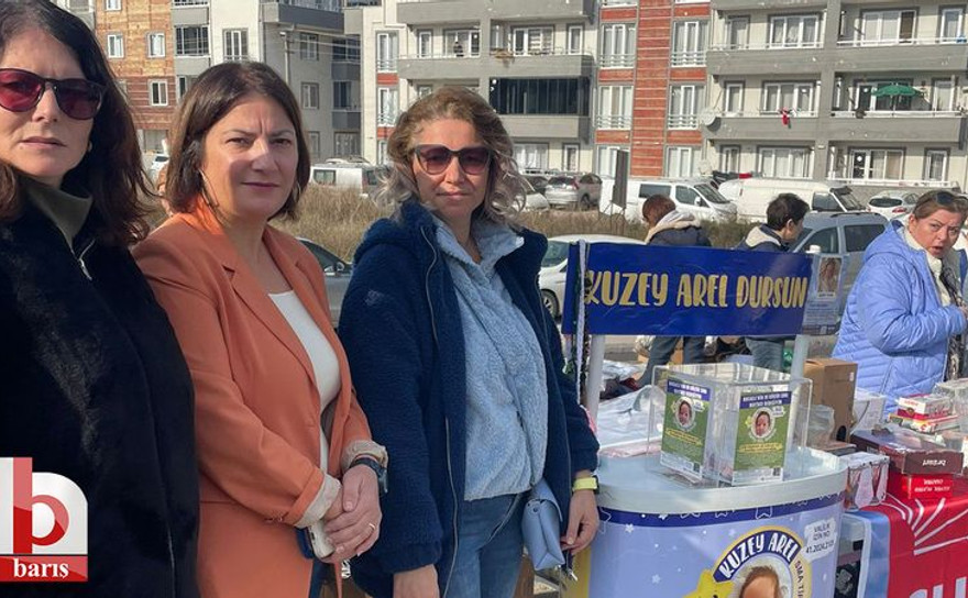 CHP’li kadınlardan SMA’lı bebek Kuzey için kermes