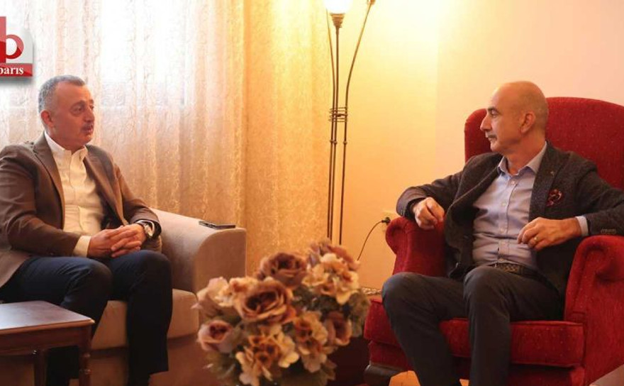 Büyükakın, Hüseyin Erol'a taziye ziyaretinde bulundu