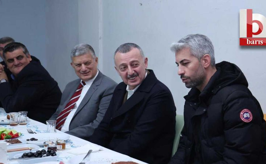 Büyükakın esnaf kahvaltısıyla güne başladı