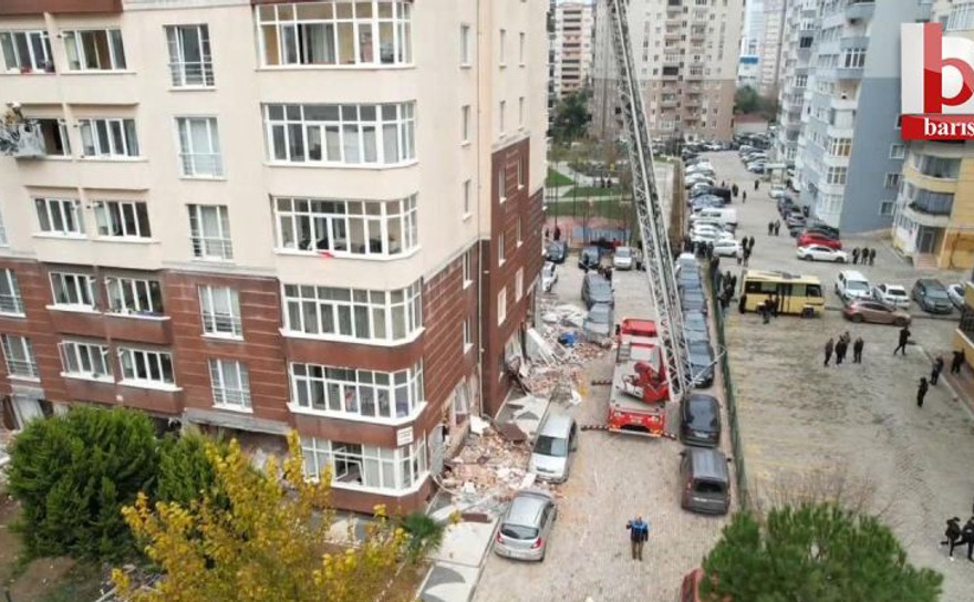 İstanbul'da 14 katlı binada patlama! Ölü ve yaralılar var
