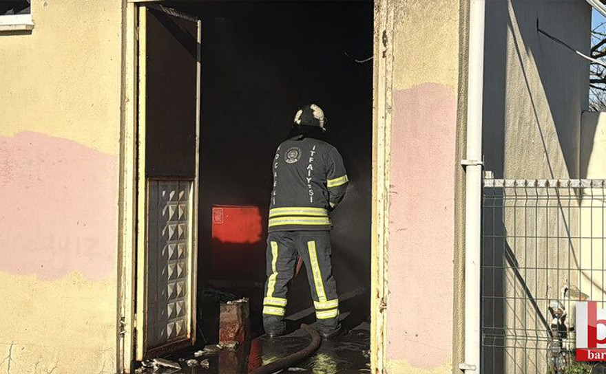 Kocaeli'de anaokulunun kazan dairesinde çıkan yangında son durum!