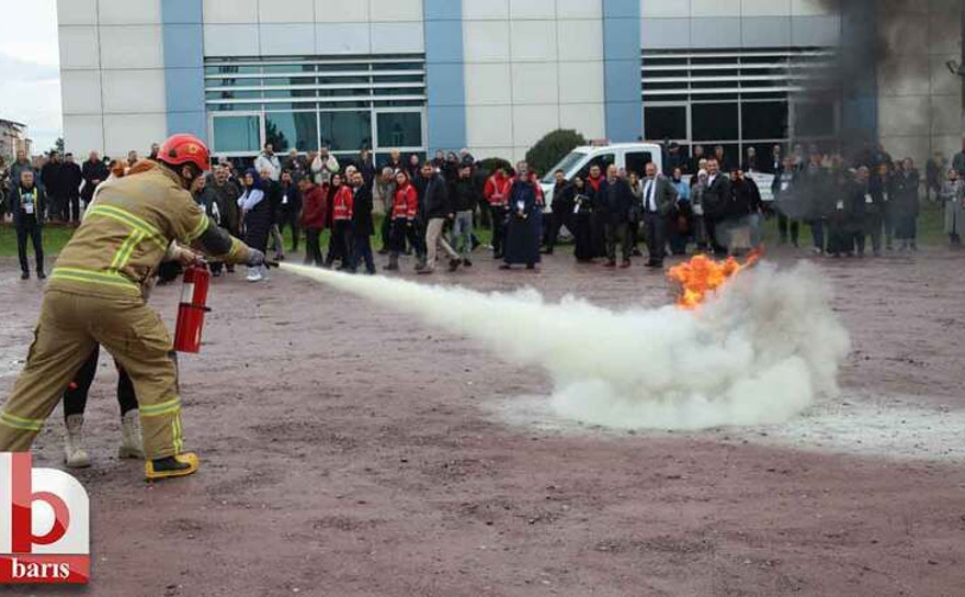 Kocaeli’de afetlere hazırlık eğitimi sürüyor