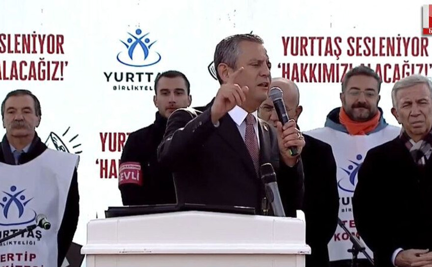 Özel, Erdoğan’a “salon siyasetçisi” dedi...Hesap vermeye çağırdı!