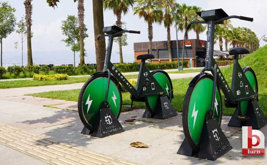 Hem spor yaptılar hem elektrik ürettiler! 2024’te 109 bin 73 dakika pedal çevrildi