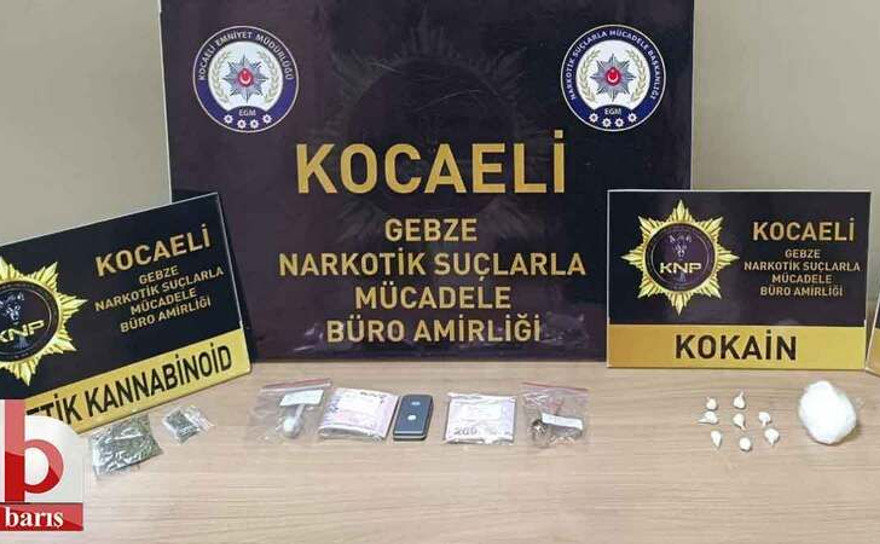 İzmit ve Darıca’da uyuşturucu operasyonu: 4 gözaltı