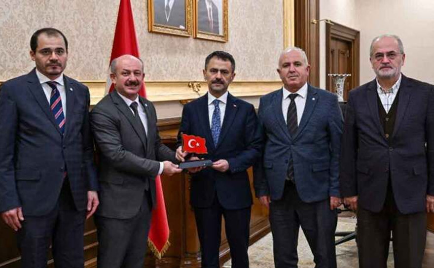 Sağlık Mil-Sen’den Vali Aktaş’a ziyaret