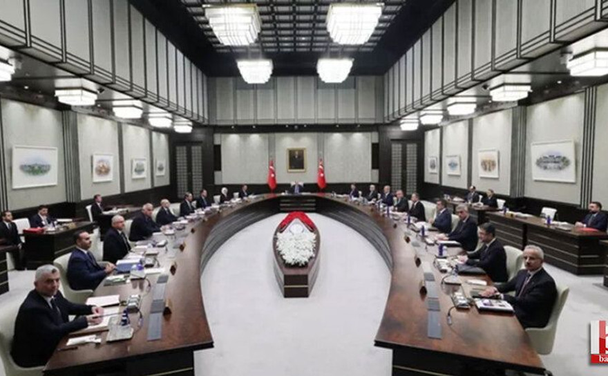 Cumhurbaşkanlığı Kabinesi bugün toplanıyor!