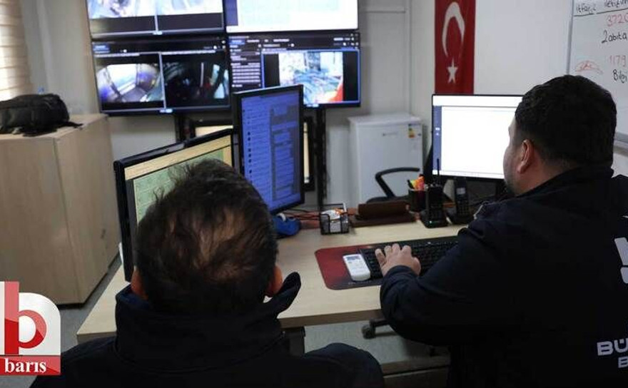 Büyükşehir uzaktan takip ediyor, anlık müdahale ediliyor