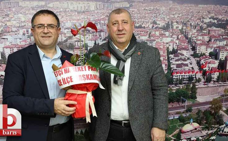 MHP’liler Başkan Gökçe’ye gitti