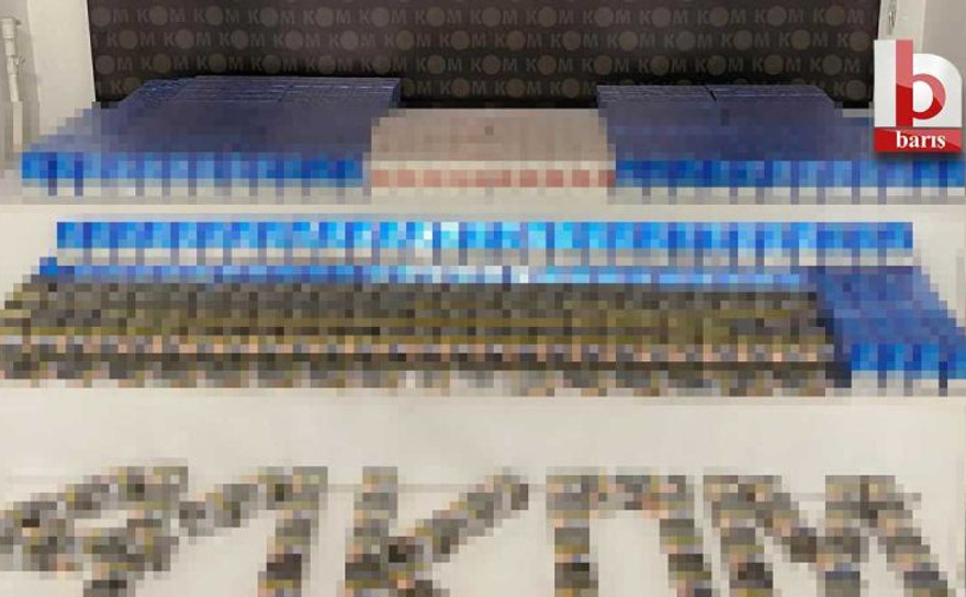 Kocaeli'de bin 350 kaçak sigara ele geçirildi!