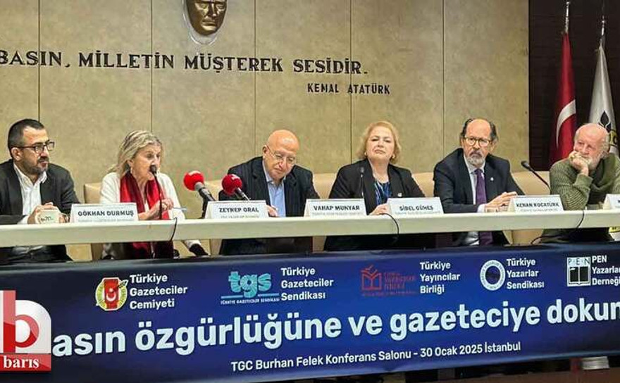Basın meslek örgütleri gözaltılara hep birlikte tepki gösterdi!