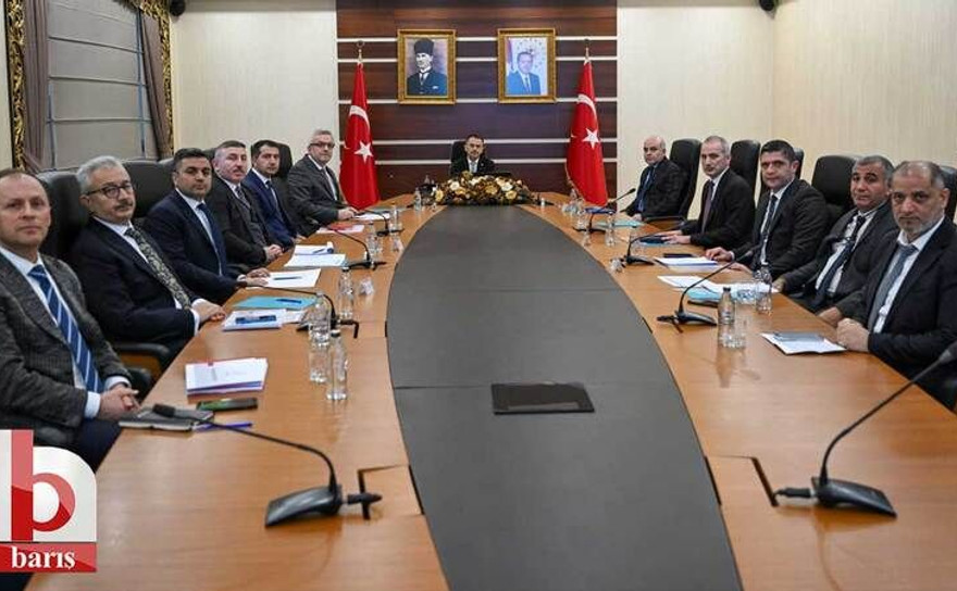 Kocaeli İl Müdürleri Vali Aktaş Başkanlığında toplandı