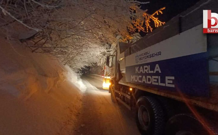Kartepe'de yoğun çalışma sürüyor!