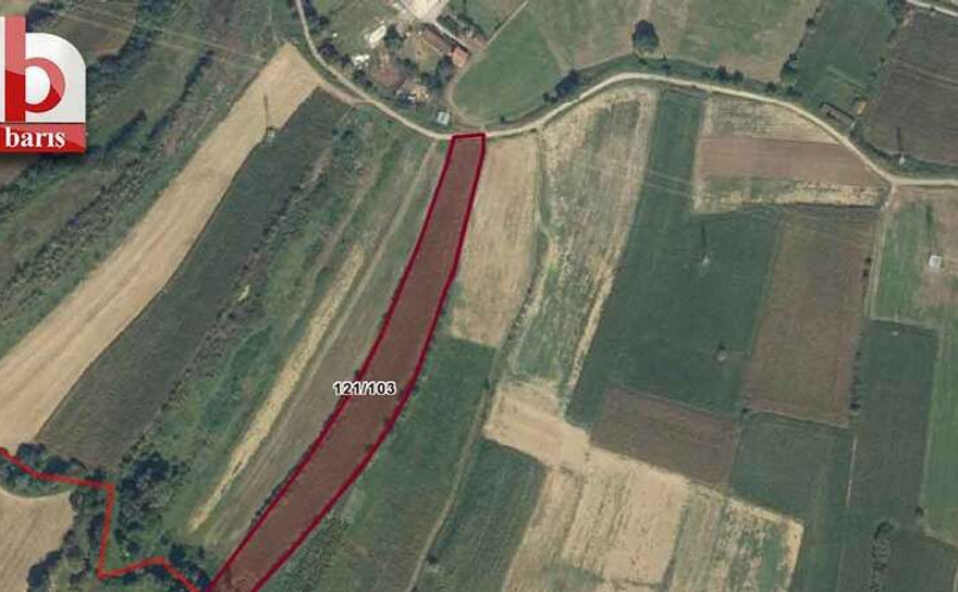 Ketenciler’de villa bölgesindeki 10 dönüm tarla satılacak