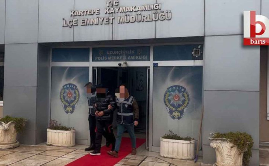 Kocaeli'de 4 yıl hapis cezası ile aranıyordu yakalandı