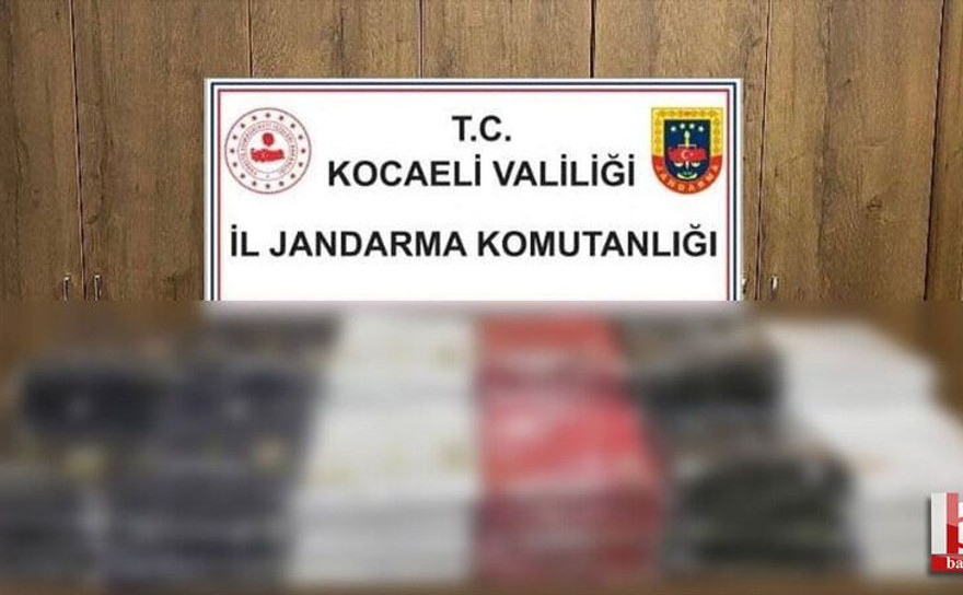 Kocaeli'de sahte giyim malzemesi operasyonu