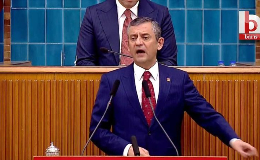 Özel’den vekillere Yüce Divan çağrısı