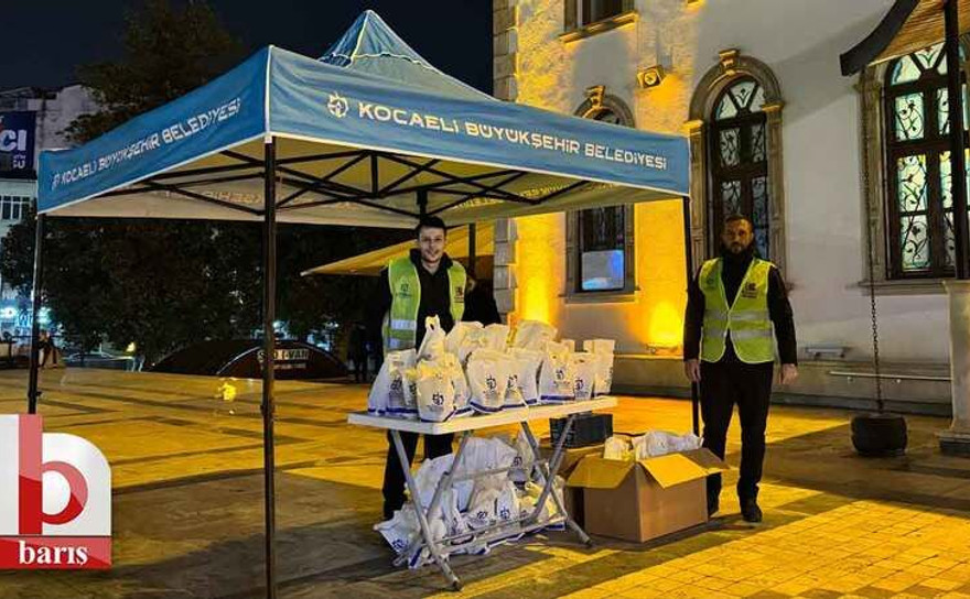 Büyükşehir kandilde vatandaşları unutmadı