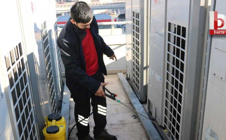 Konforlu ve sağlıklı iklimlendirme için bakım çalışmalarına devam
