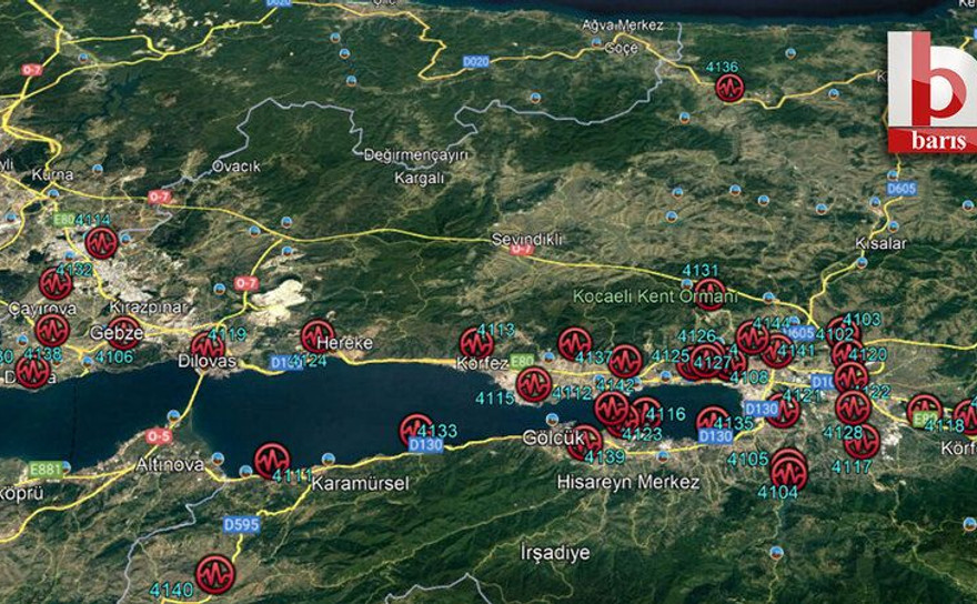 Kocaeli’de zemin durumu ‘Şehir Rehberi’nde