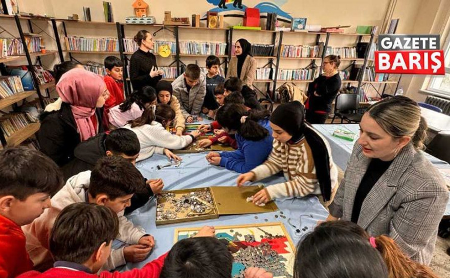 Büyükşehir'den öğrencilere atık pil bilinçlendirmesi