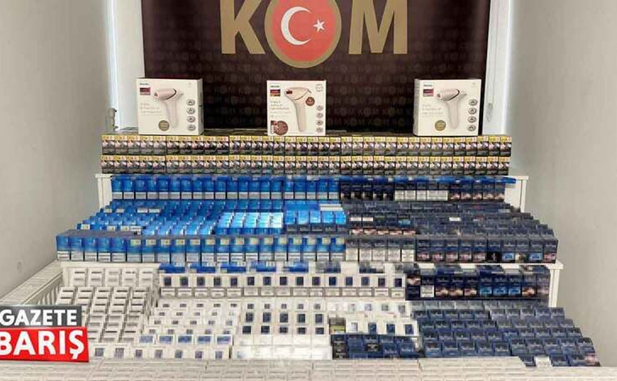 İzmit'te 2 bin 300 paket kaçak sigara yakalandı!