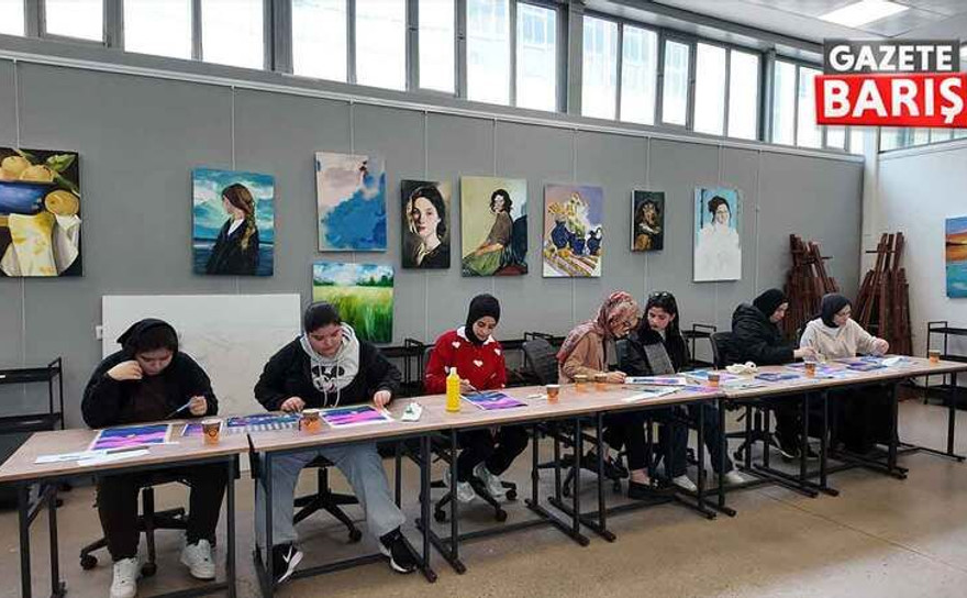 Büyükşehir, Dünya Ressamlar Günü’nde anlamlı bir etkinlik düzenledi