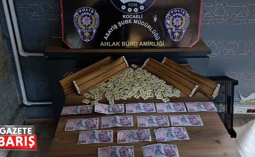 Kocaeli’de kumar oynayanlara ceza yağdı