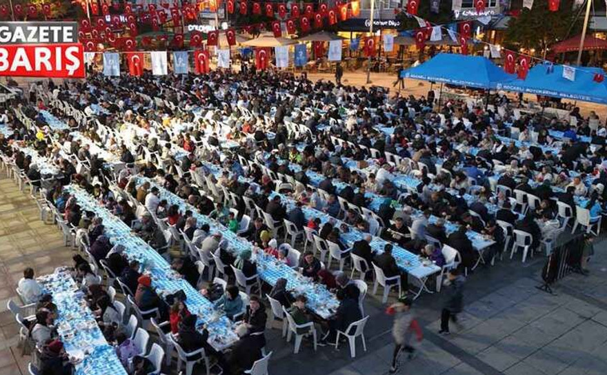 Kocaeli’de her gün dev iftar