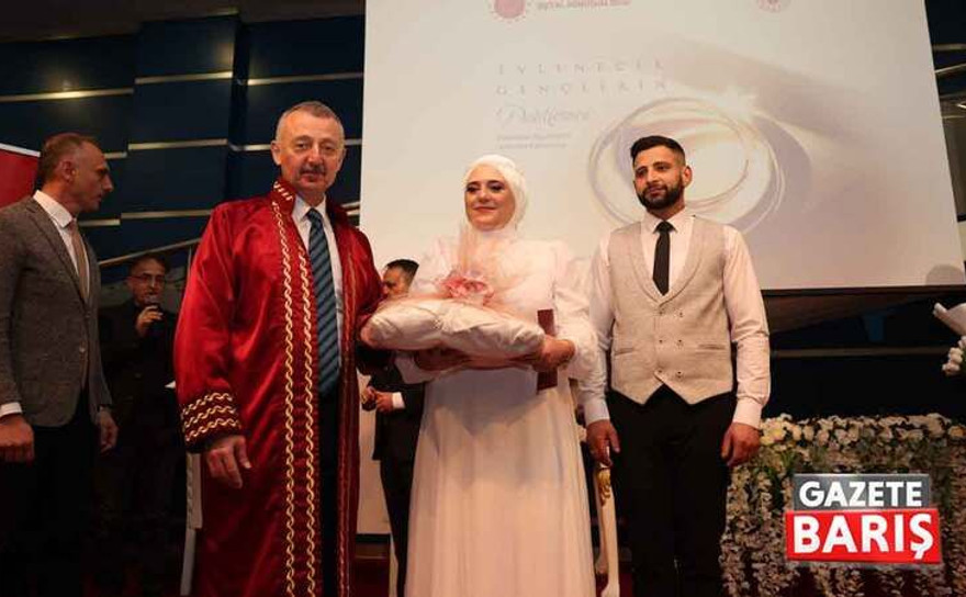 Büyükşehirden evlenecek gençlere anlamlı destek !
