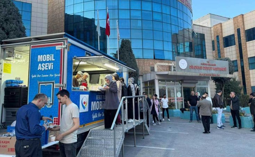 GTO sağlık çalışanlarıyla iftar yaptı