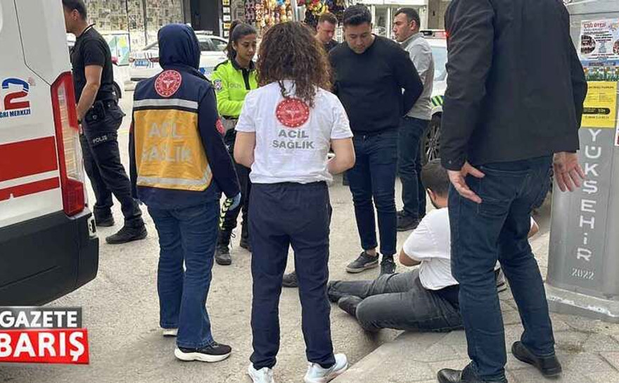 Gebze’de kaza: Motokurye yaralandı