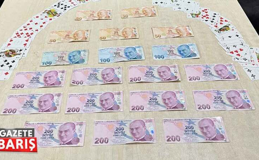 Kocaeli'de kumar oynayanlar polisten kaçamadı