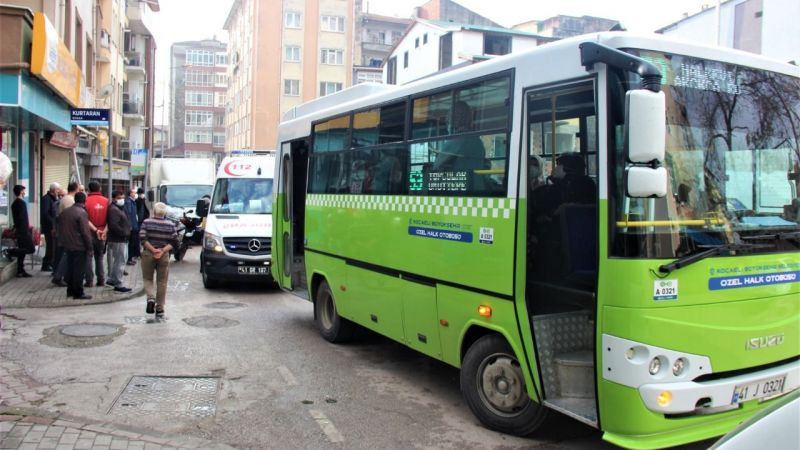 Şoförün ani freni yolcuyu öldürüyordu!
