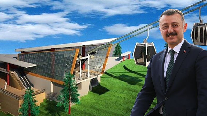 Teleferiğin startı, yarın veriliyor!