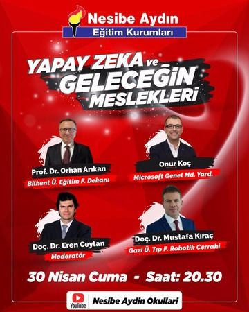 Geleceğin meslekleri Nesibe Aydın’da