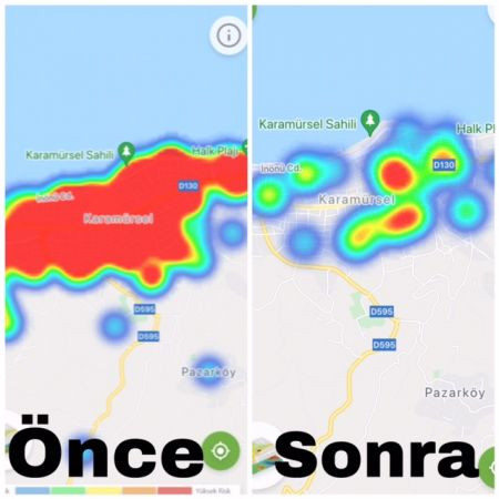 Fark büyük... Bakın Kocaeli’nin haritası nasıl değişti?